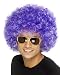 Smiffys Unisex Funky Afro Wig (Purple)