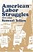 Book American Labor Struggles: 1877-1934