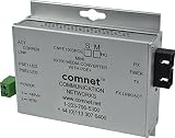 Hardened 100Mbps Media Convert er, ST Connector, mm, 2 fiber