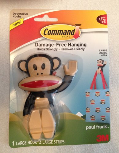 3M Command Julius by Paul Frank Large Damage-Free Hook