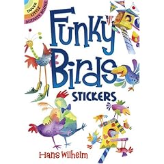 Funky Birds Stickers (Dover Little Activity Books)
