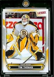 2007 Upper Deck Victory #61 Tim Thomas Bruins Hockey Card - Mint Condition - Shipped In Protective Display Case !