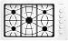Frigidaire: FFGC3625L 36'' Gas Cooktop with 5 Sealed Burners, Cast Iron Continuous Grates, Low Simme