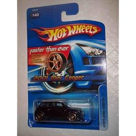 #2005-140 2001 Mini Cooper Faster Than Ever Wheels Collectible Collector Car Mattel Hot Wheels