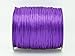 Purple 1mm Bugtail Satin Cord Shamballa Macrame Beading Nylon Kumihimo String (210ft Spool)