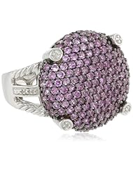 Sterling Silver Gemstone Ring, Size 7