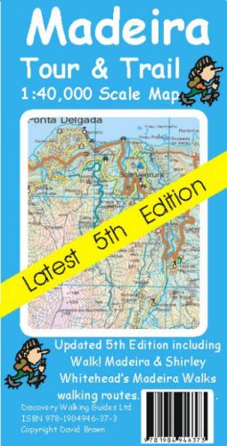 City Travel Guides Discounted  Books : Madeira Tour & Trail Map 5th Edition (5th Edition Tour & Trail Maps)