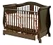 Stork Craft Aspen Stages Crib with Drawer - Espresso
