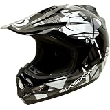 Six Six One Flight II Full Face Helmet Black/White, XS