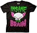 Animaniacs Pinky and The Brain Insane Mens T-shirt