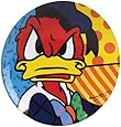 Disney by International Artist Romero Britto for Enesco Donald Duck Plate 8 IN