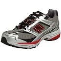 New Balance Men's MR768 Running Shoe,Silver/Black/Red,11.5 D