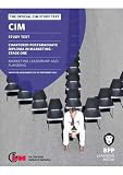 The Chartered Institute of Marketing Chartered Postgraduate Diploma in Marketing, valid for assessments up to September 2013