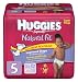 Huggies Supreme Natural Fit, Size 5, Super Mega, 52-Count (Pack of 2)