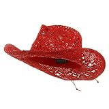 : Ladies Outback Shape Hat-Red W32S12E