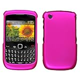 Titanium Solid Hot Pink Phone Protector Cover for RIM BlackBerry 8520 (Curv ....