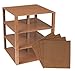 Premium Copper Stackable Base Plates - 4 Pack 10