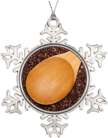 zarral 80 Tree Branch Decoration Wooden spoon on Thai Red Cargo rice Small Christmas Tree