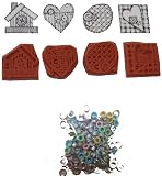 Eye-Lets Etc. AMZNESTMP3 Spring Season EyeLet / Stamp Set