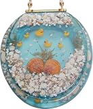 Blue Duck Sea Shell Standard Toilet Seat
