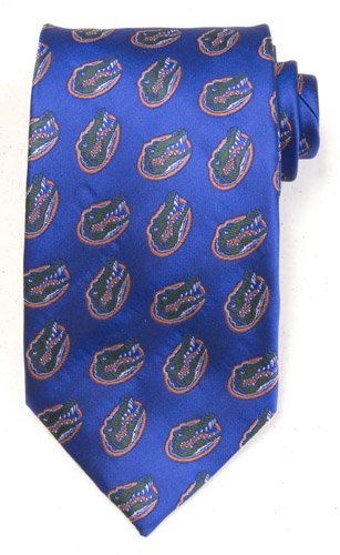 Florida Tie - Florida Gators Necktie Blue Logo