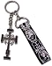 Trinity Blood: Vultures Cross with Ax Strap Key Chain