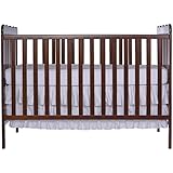 Dream On Me, Classic  3 in 1 Convertible Crib, Espresso