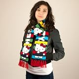 Hello Kitty Ensemble Echarpe avec manchons Dans diverses couleurs exquises