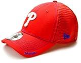 New Era Philadelphia Phillies Neo Fitted Baseball Cap (Scarlet, Medium/Large)