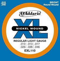 D'Addario Electric Guitar Strings 10-46