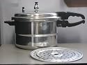 New Heavy Guage Aluminum 5q Pressure Cooker Steamer Pot