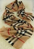 Prettystern - 2010 HOT neust Design 100% Wolle Mega Nova Karo Check Schal - dunkel beige