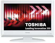Toshiba 22AV616DB 22-inch Widescreen HD Ready LCD TV with Freeview - White