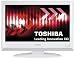Toshiba 19AV616DB 19-inch Widescreen HD Ready LCD TV with Freeview - White