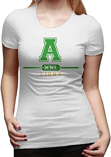 Adamsville Elementary School XXL Lions Women's Cotton T-shirt White