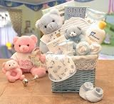 Sweet Baby of Mine New Baby Gift Basket - Blue