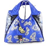 Sac "Ed Hardy" bleu noir