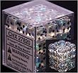 Chessex Borealis 12mm d6 Aquerple w/Black Dice Block 36 Dice