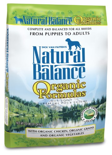 Natural Balance Organic Formula Dry Dog Food, 25-Pound Bag