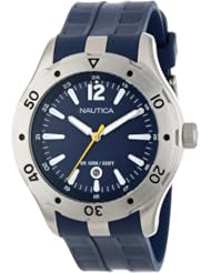 Nautica Unisex N14641G NST 401 Atlantis Date Classic Analog with Enamel Bezel Watch