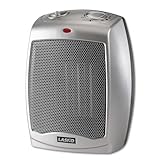 Lasko Ceramic 1500W Heater With Adjustable Thermostat Control 7w X 6d X 9-1 ....