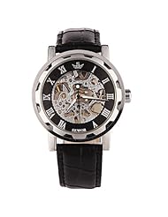 Yesurprise clock manually wound movement Mechanical Clock Men Women Wrist Watch Skeleton Watch Gift Gift reloj de montre de pulsera 1248-3