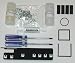 Xbox 360 Repair Kit XCLAMP Replacement 3 Red Light Fix X-Clamp Fix Red Ring of Death Complete with Arctic Silver Alumina 1.75g DVD Drive Belt Powdercoated Unlock Tool Torx T8 T10 Screwdrivers GPU CPU Shims