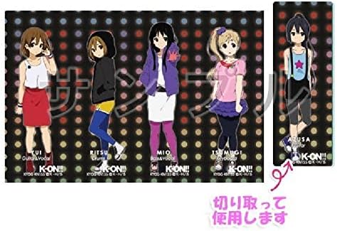 K-ON!! draw down Film bookmark Set 5th casual