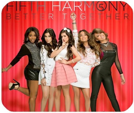 5H Fifth Harmony Customized Standard Rectangle Black Mouse Pad Mat