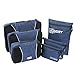 NEXTOUR Packing Cubes Plus Laundry-Toiletry-Digital Organizer Bags 6 Set