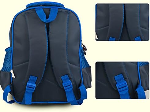 3D Car Backpack for Boys Kids Personality Racing School Bookbag with Pencil Box