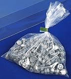 200 Gauge50 Micron Polythene Bags W375 X L500 Mm 15 X 20 Medium Duty Pack Of 500 Ref Bp2011