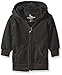 American Hawk Big Boys' Fleece Zip Front Hoodie, Charcoal, 10/12