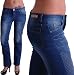 EyeCatchClothing - Oregon Damen Stretch Denim Jeans Size 12 EU 40